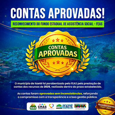 Reconhecimento do Fundo Estadual de Assitência Social FEAS